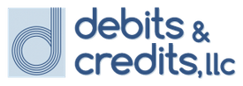 Logo, Debits & Credits, LLC.